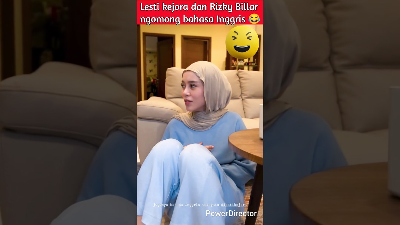 Ketika Lesti kejora dan Rizky Billar ngobrol pakai bahasa Inggris #lestikejora #rizkybillar #leslar