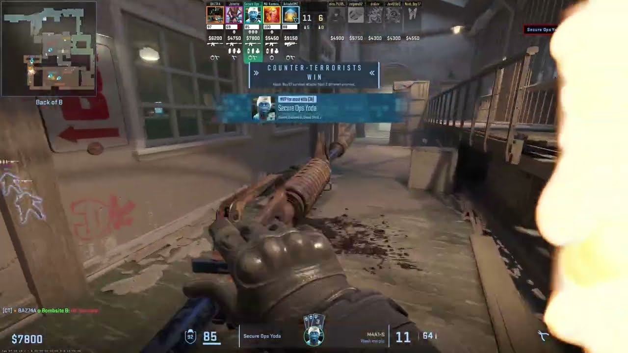 CS2 Premier32kills  NoScope AWP ACE Multikills Train Yoda (Skywalker) Jan 16 2026  #cs2