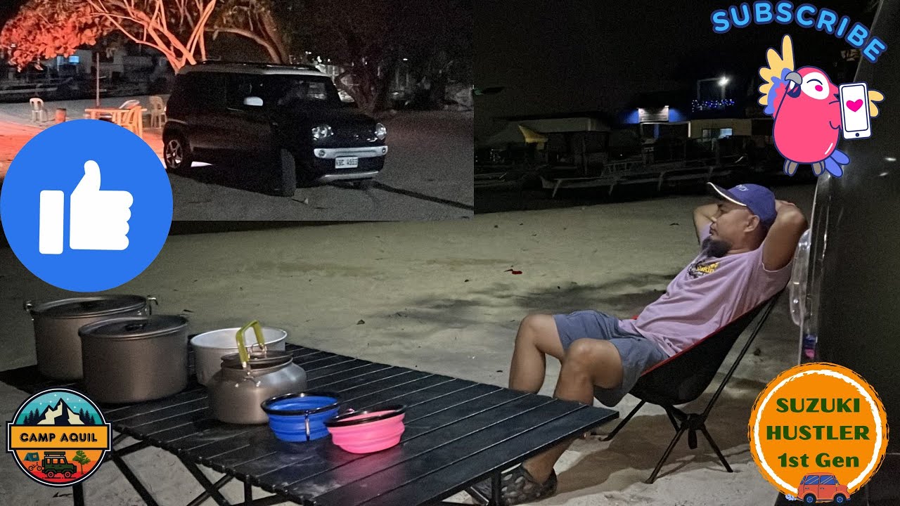 SUZUKI HUSTLER MR41S - Beach Camping.
