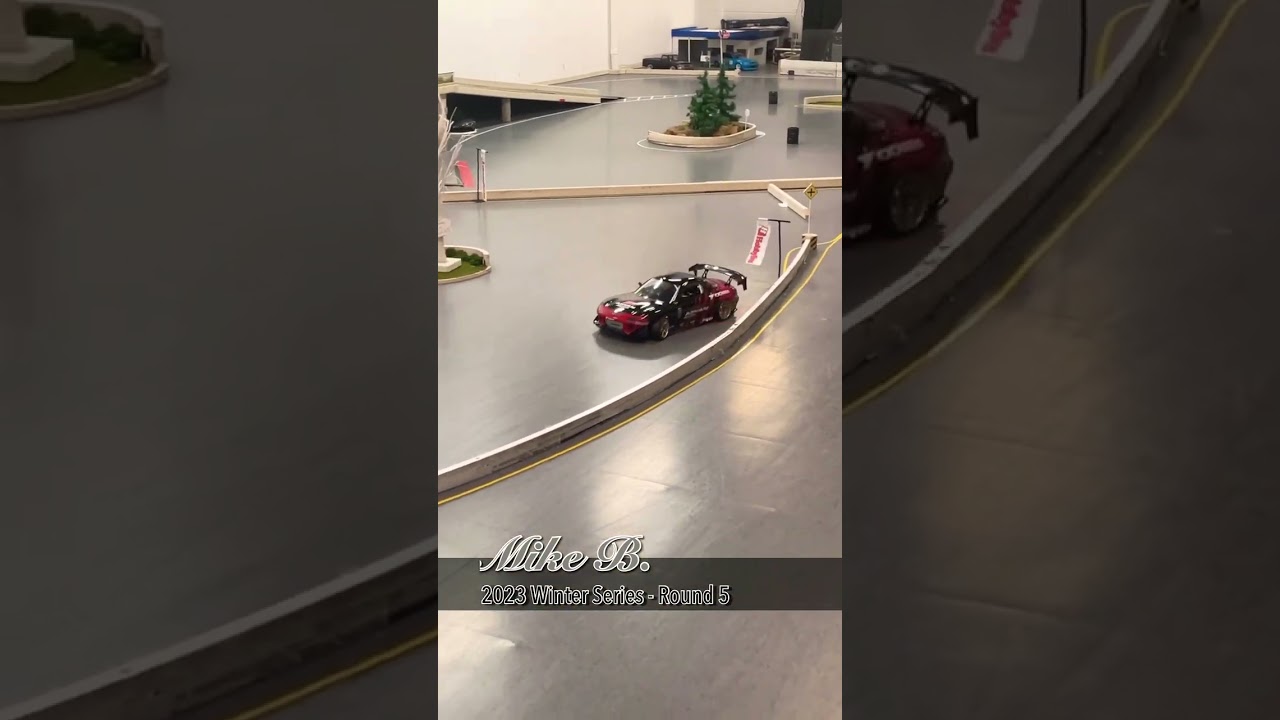 Mike B.- 2023 Winter Series RC Drift Competition Round 5 Qualify Run