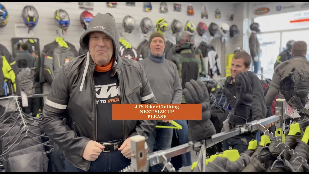 BIG MAN SIZES JTS BIKER CLOTHING!