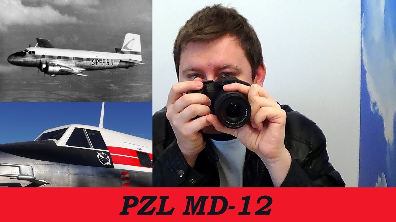 MD-12 czterosilnikowy fotogrametryczny i pasażerski samolot #Zabytki_Nieba