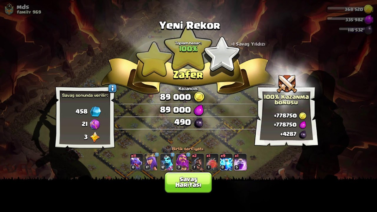 Clash Of Clans Yayındayız...