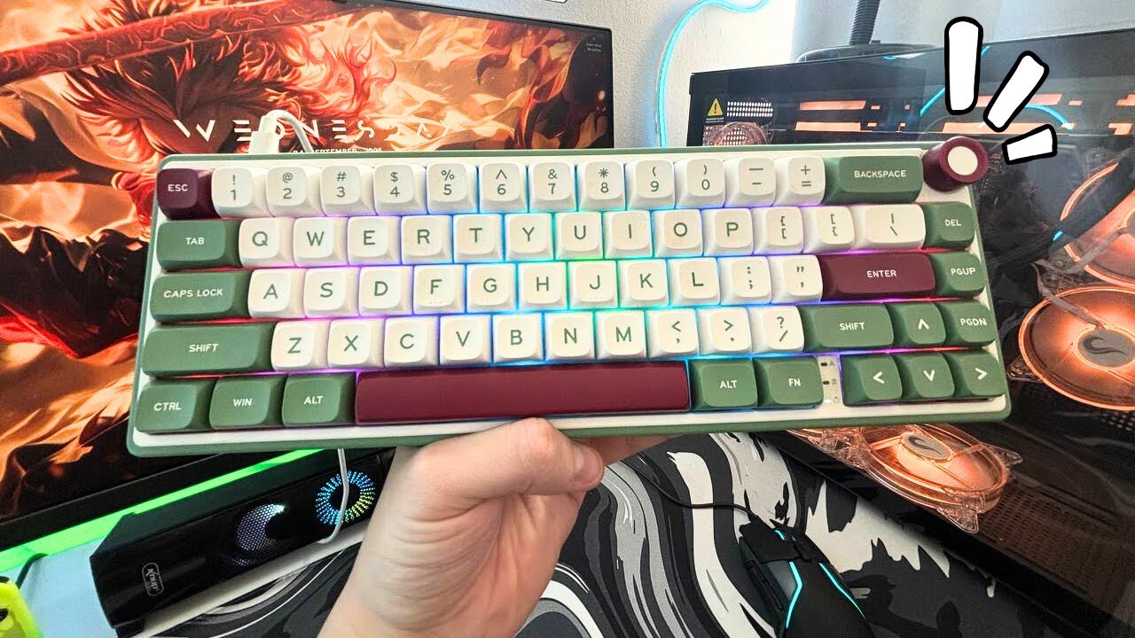 Teclado Mecânico Custo Benefício 2025 - Royal Kludge r65