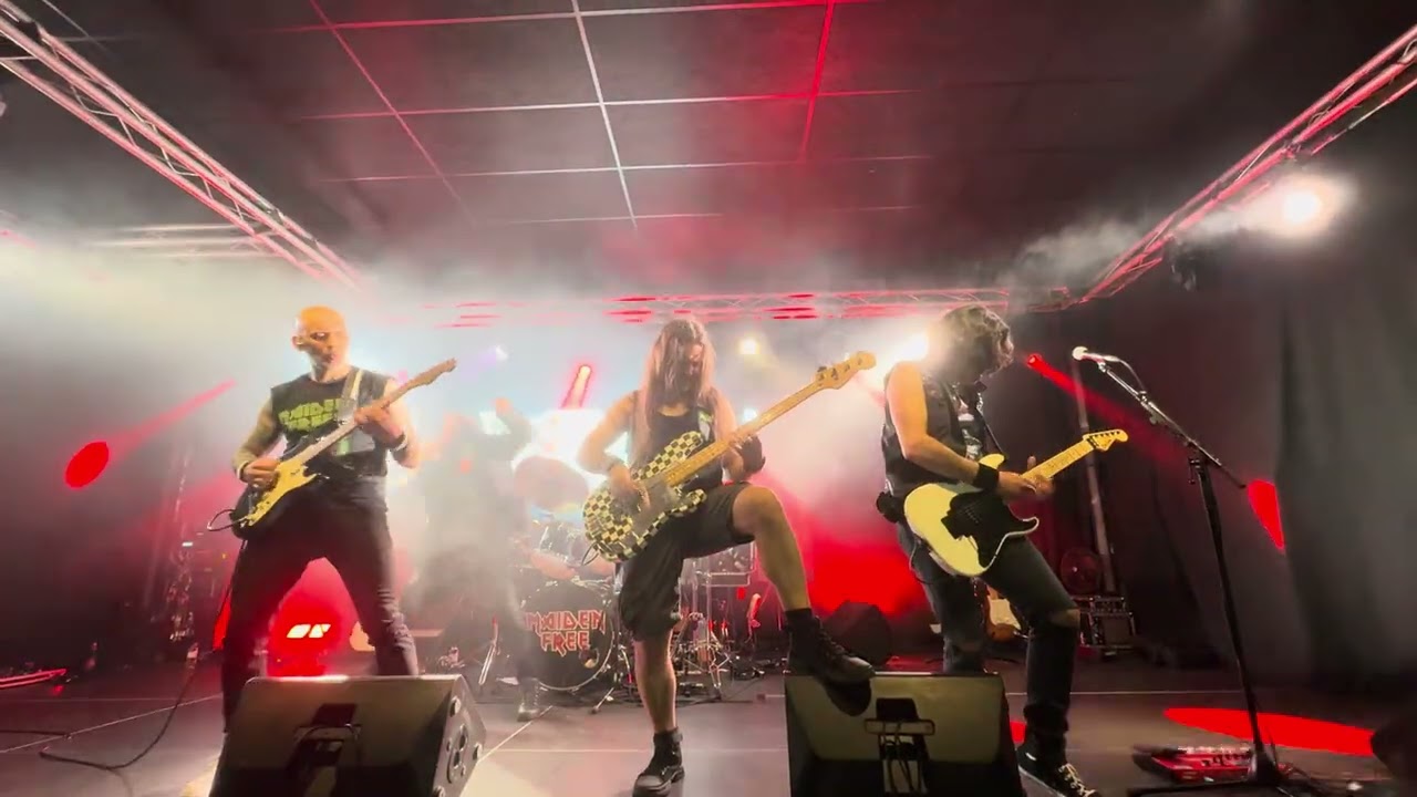 Maiden Free-Caught Somewhere In Time(Iron Maiden Cover)-Live Barcelona La Nau-08/02/26