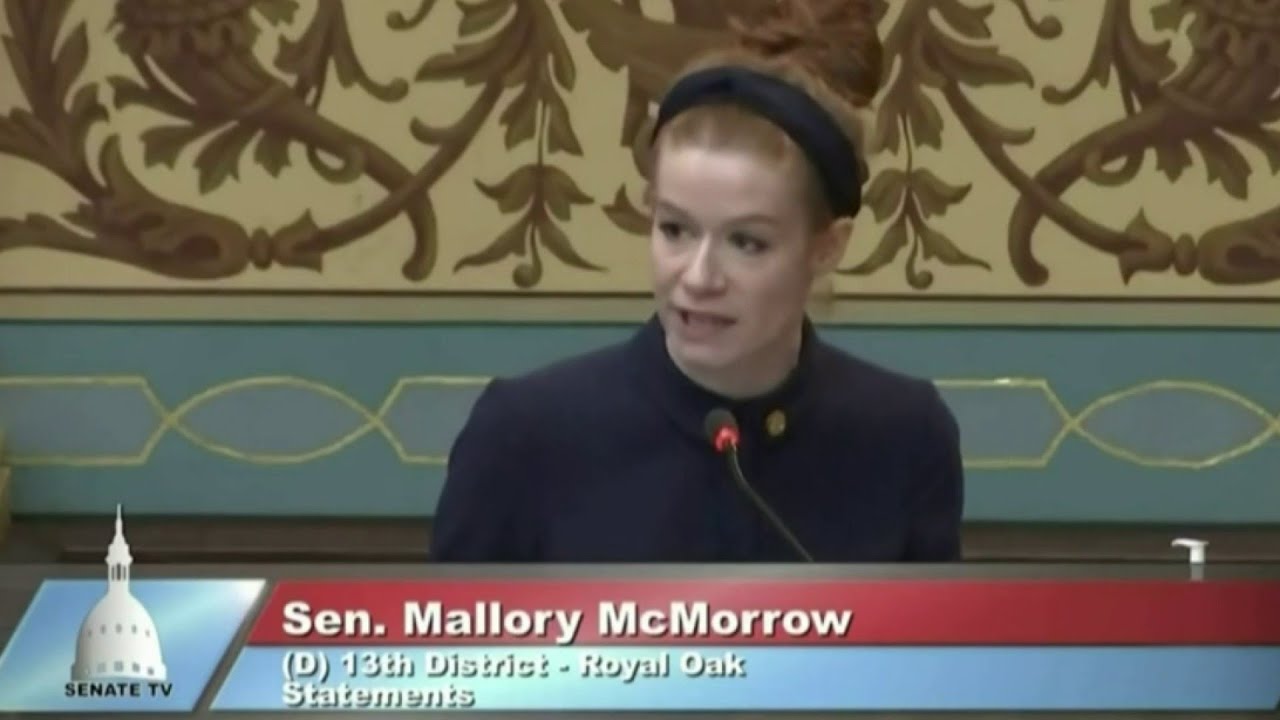 Viral speech: Michigan Sen. Mallory McMorrow fires back at colleague&rsquo;s &lsquo;grooming&rsquo; accusation