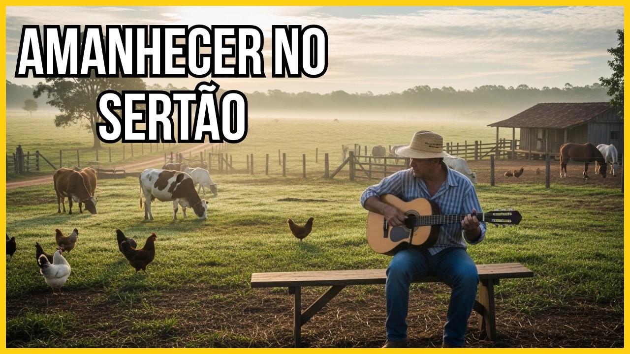 🎵 Amanhecer na Estrada de Chão — Moda de Viola Raiz | Vida no Campo