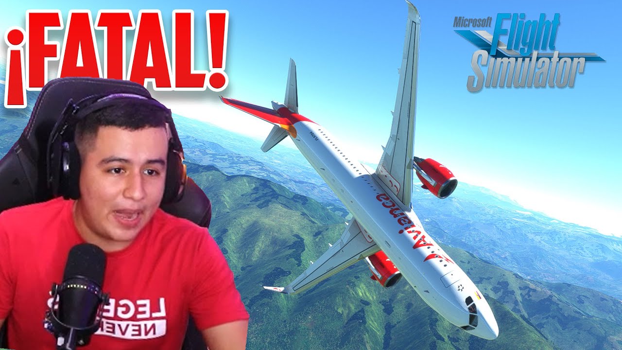 ✈💥PILOTO IRRESPONSABLE CAUSA TRAGEDIA  | Microsoft Flight Simulator 2020