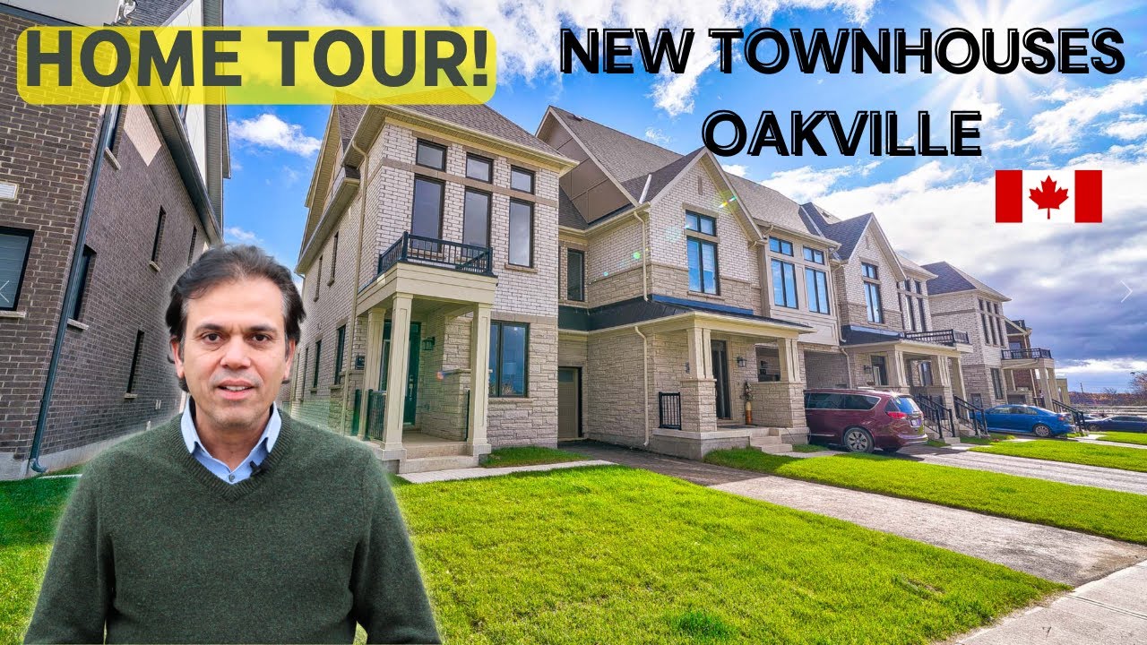 Home Tour | Modern Smart Townhouse Oakville | Canada 🇨🇦