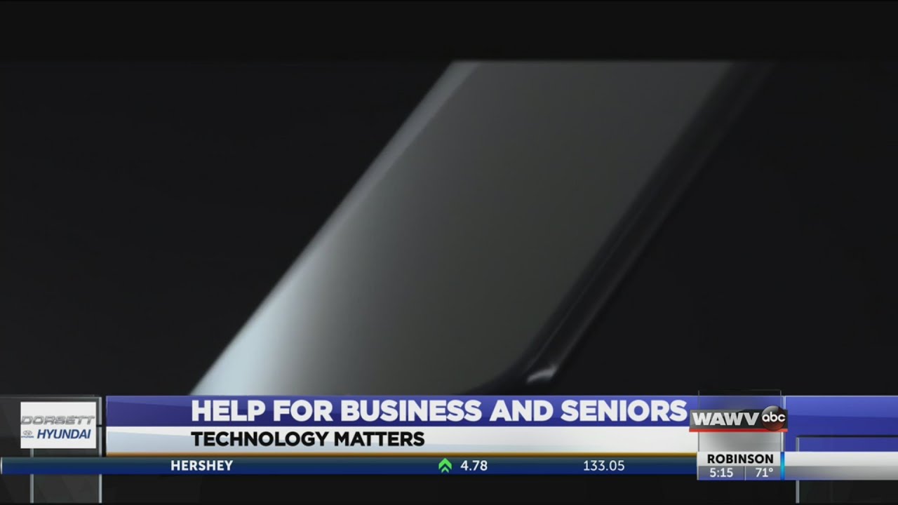 Technology Matters: Help for business and seniors
