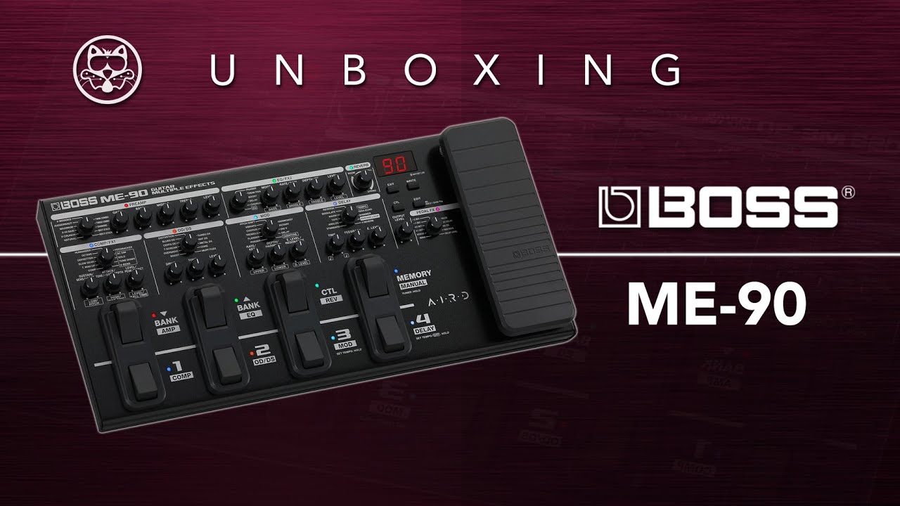 ¡UNBOXING! Boss ME-90... ¡EN ESPAÑOL!