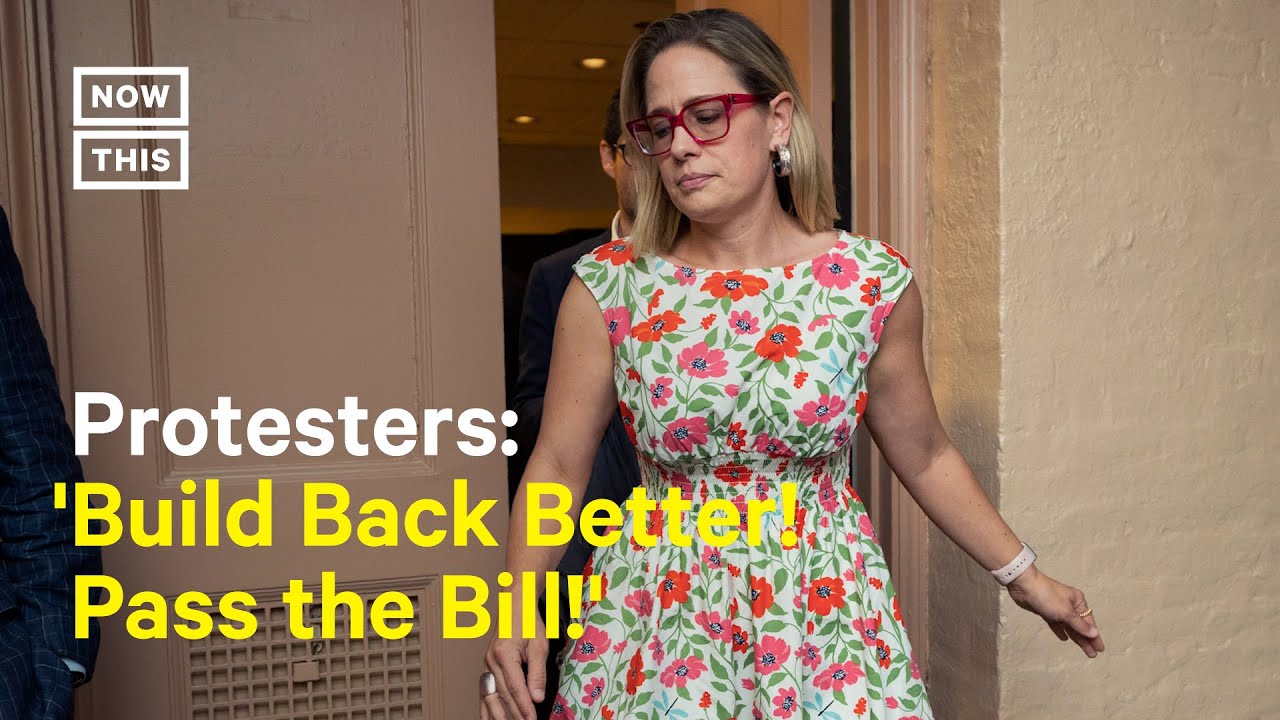 Kyrsten Sinema Under Fire Over Build Back Better