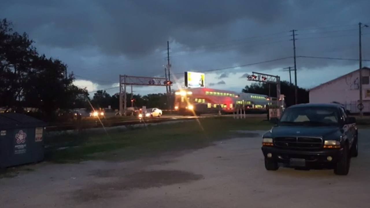 SunRail hits car in Orlando