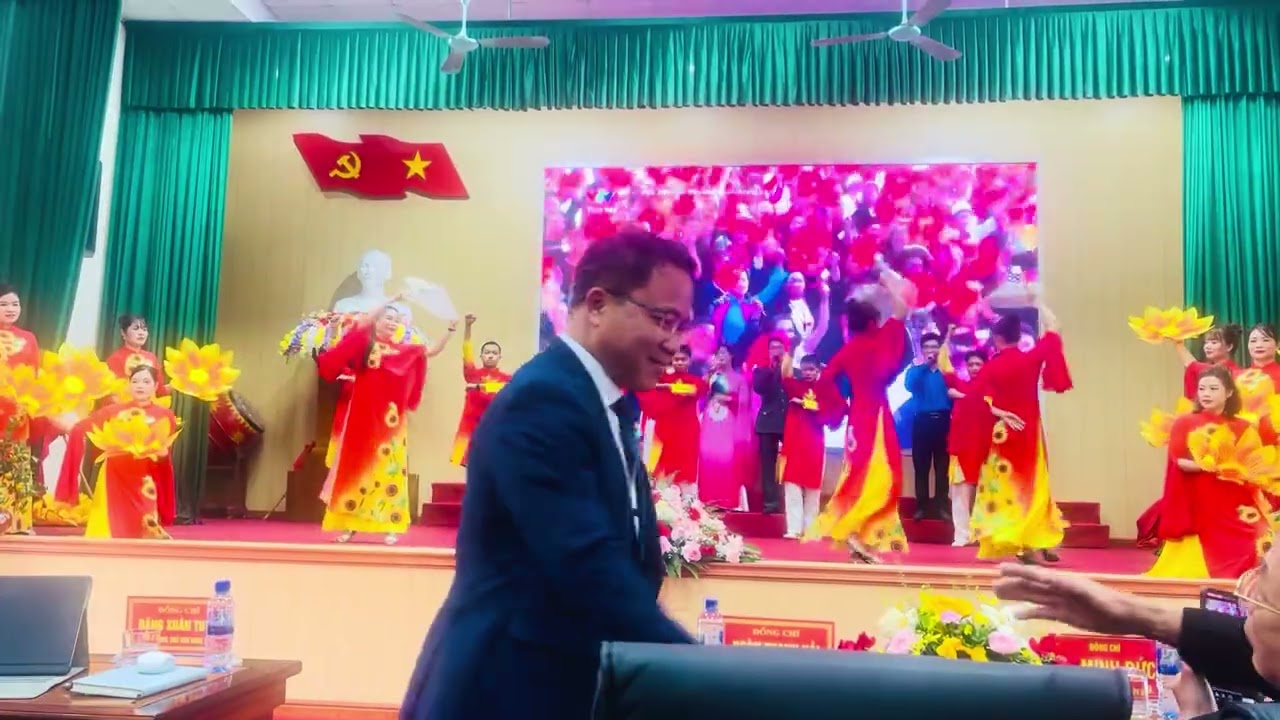 Tổ hợp múa Đảng. Tiết mục trường mầm non Kỳ Phú.  Mừng Đảng, mừng xuân xã Phú Long ❤️