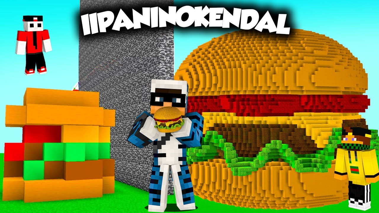 HO IMBROGLIATO CON //PANINO KENDAL LOCO nella GARA DI COSTRUZIONE - MINECRAFT