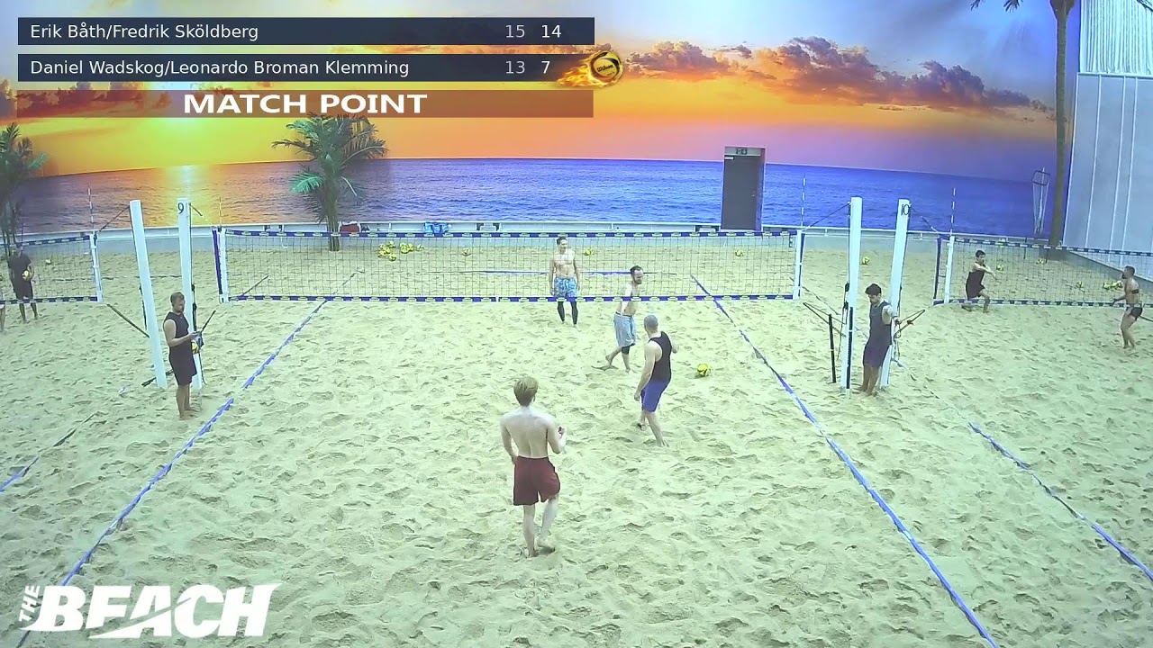 Gruppspel - Erik Båth / Fredrik Sköldberg vs Daniel Wadskog / Leonardo Broman Klemming