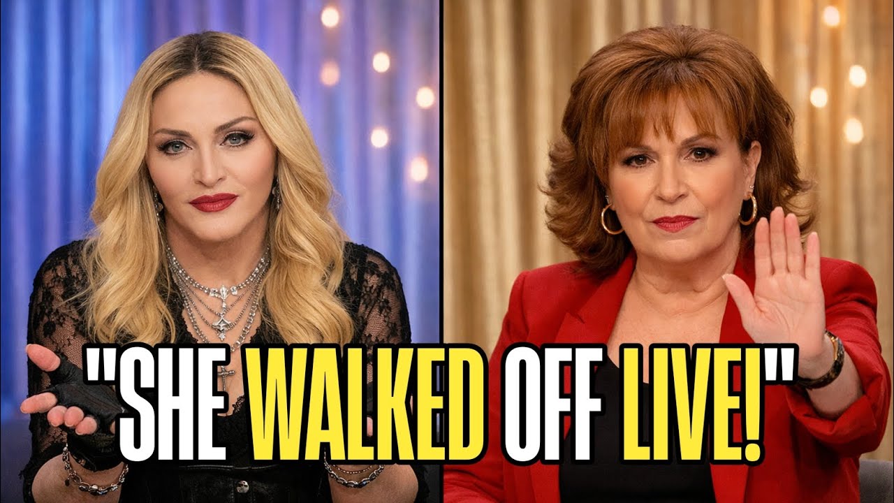 Joy Behar QUITS The View After Brutal Clash With Madonna