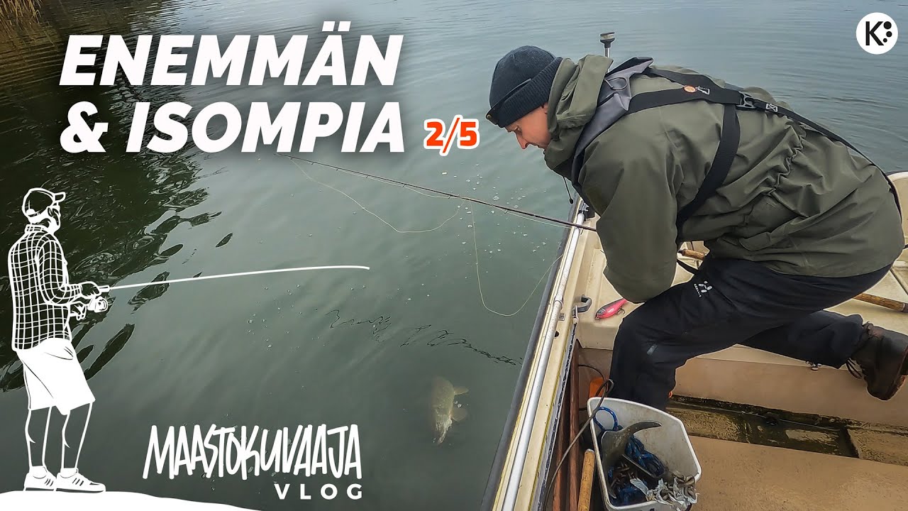 TUTKIJAN kanssa kalassa. Paljon järvessä on kalaa? Onko kääpiöhaukia olemassa?