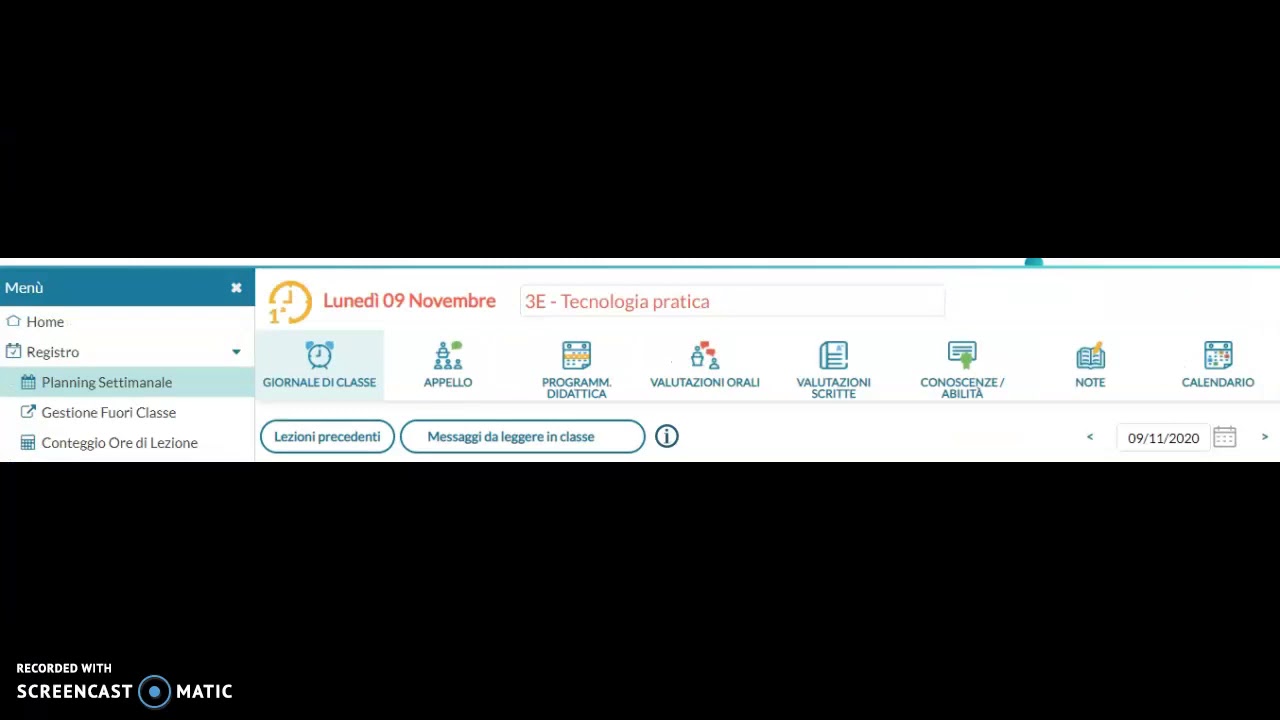 ARGO visionare programmazioni del consiglio di classe