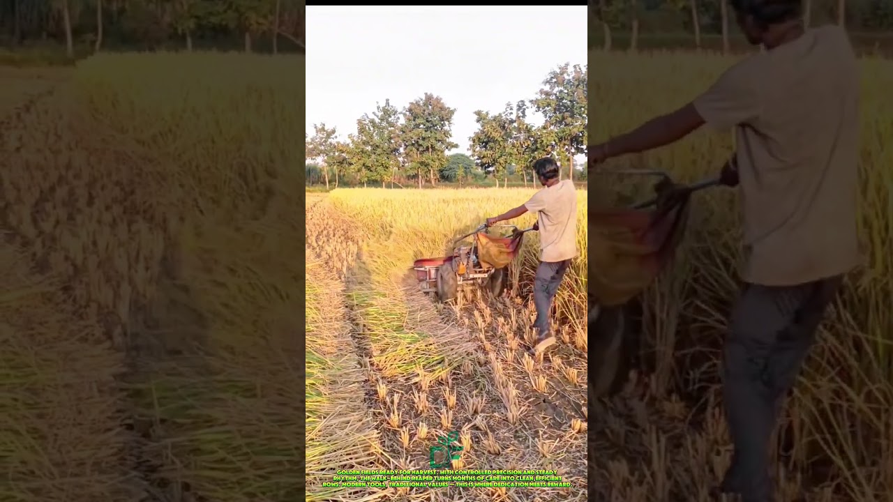 Clean & Efficient Harvesting Golden Fields with Precision Reaper Technology
