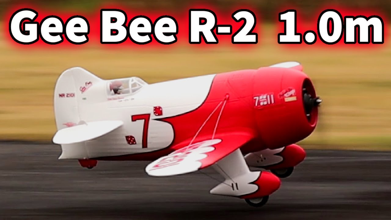 Обзор модели E-flite Gee Bee R-2 1.0m BNF Basic с системами AS3X+ и Safe Select - модель AV8R