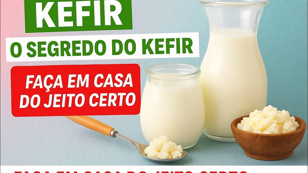 “VOCÊ ESTÁ FAZENDO KEFIR ERRADO! Veja o Modo Correto”