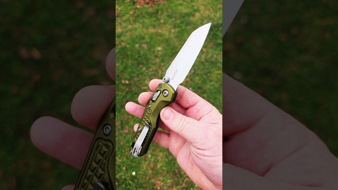 Microtech MSI Mini frag in OD GREEN 