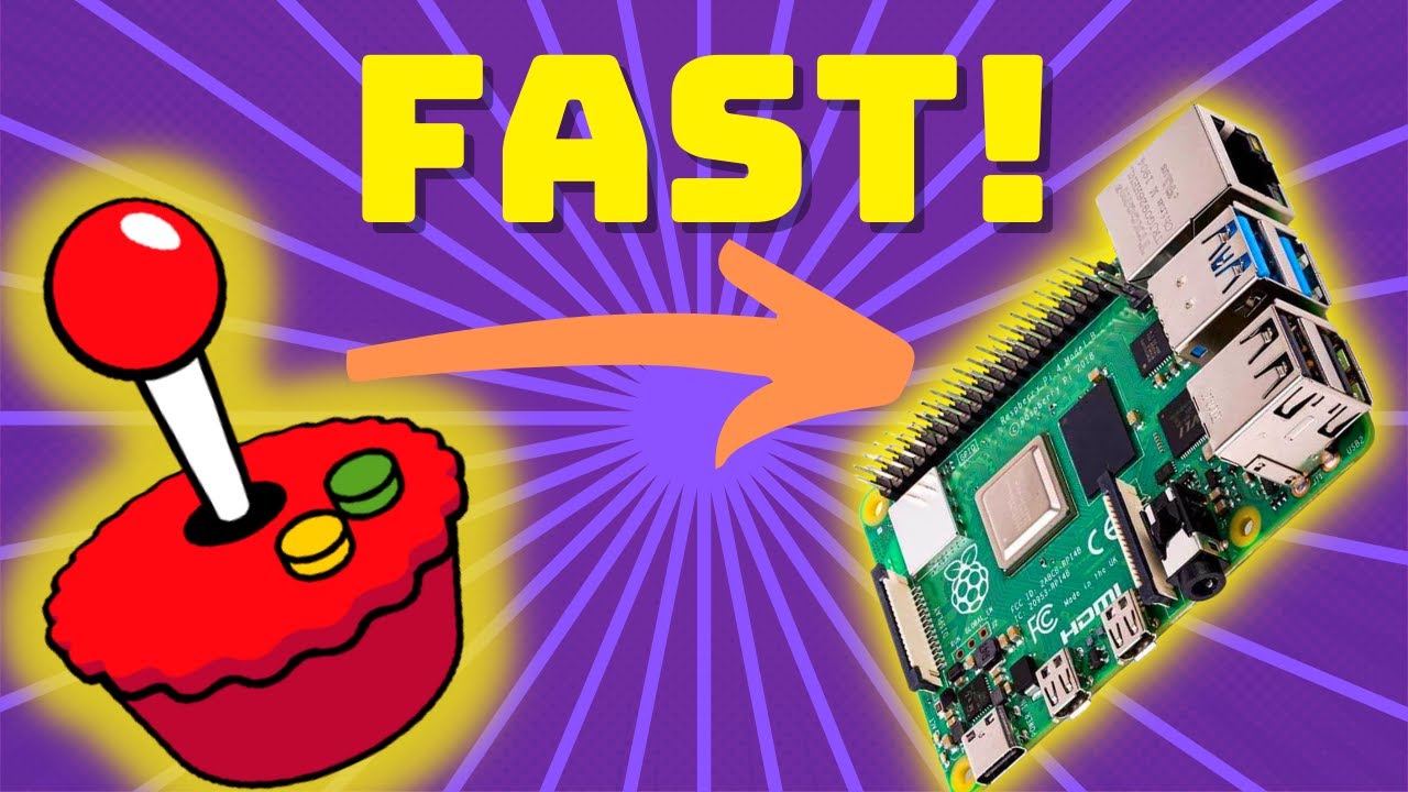 Raspberry Pi в ретро-аркаду за 3 МИНУТЫ