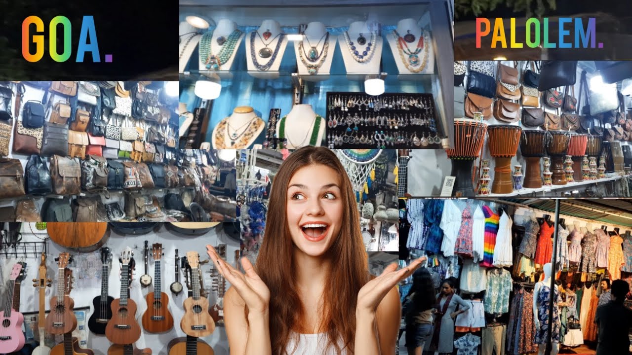 Best Shopping Place In Goa ! Palolem Beach Canacona ! South Goa ! All details in description !.