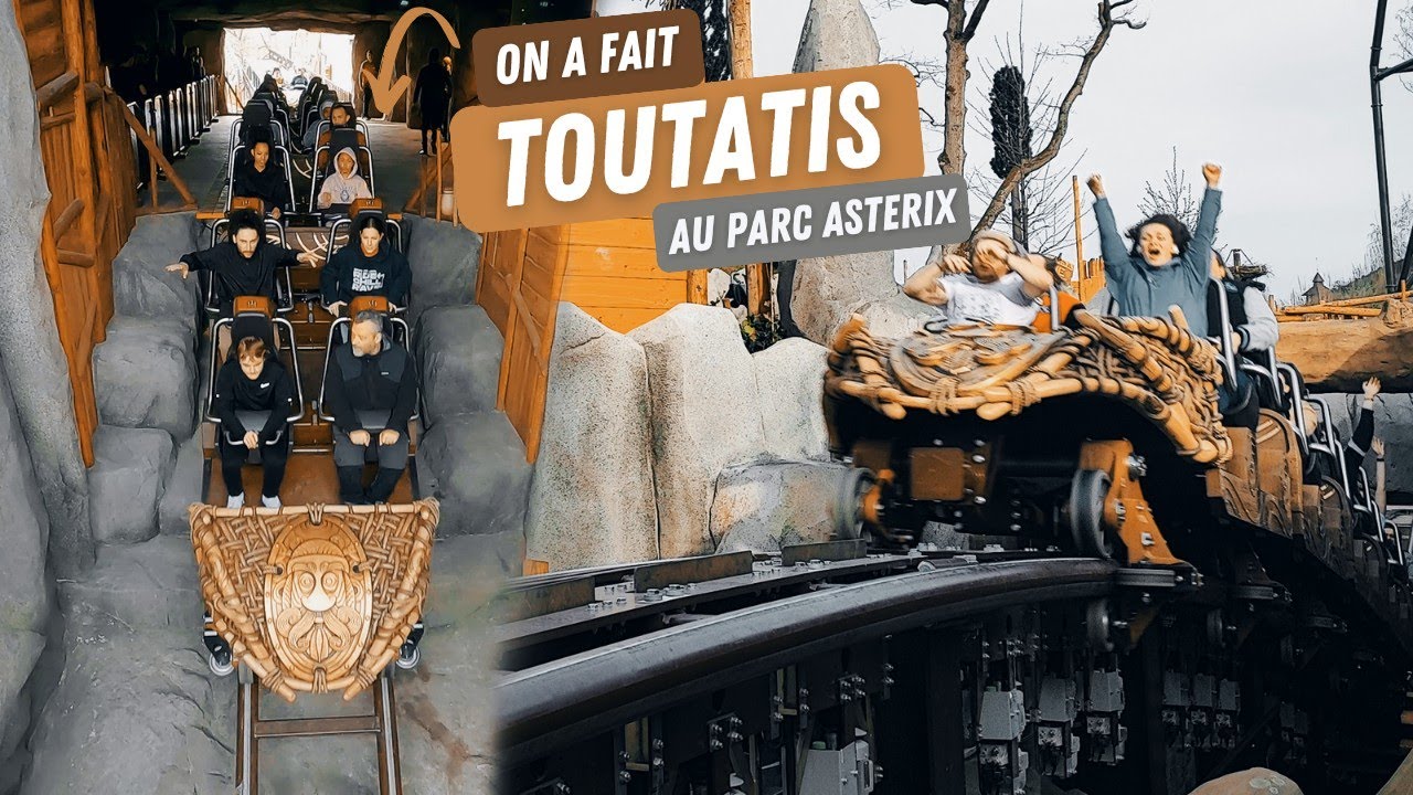 🎢TOUTATIS: découverte du nouveau ROLLER COASTER du PARC ASTÉRIX (j'ai pas les mots) - Tr.42