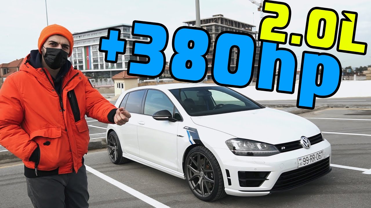 Sən Golfsan axı | 2.0L +380hp Stage 1 | Volkswagen Golf R7