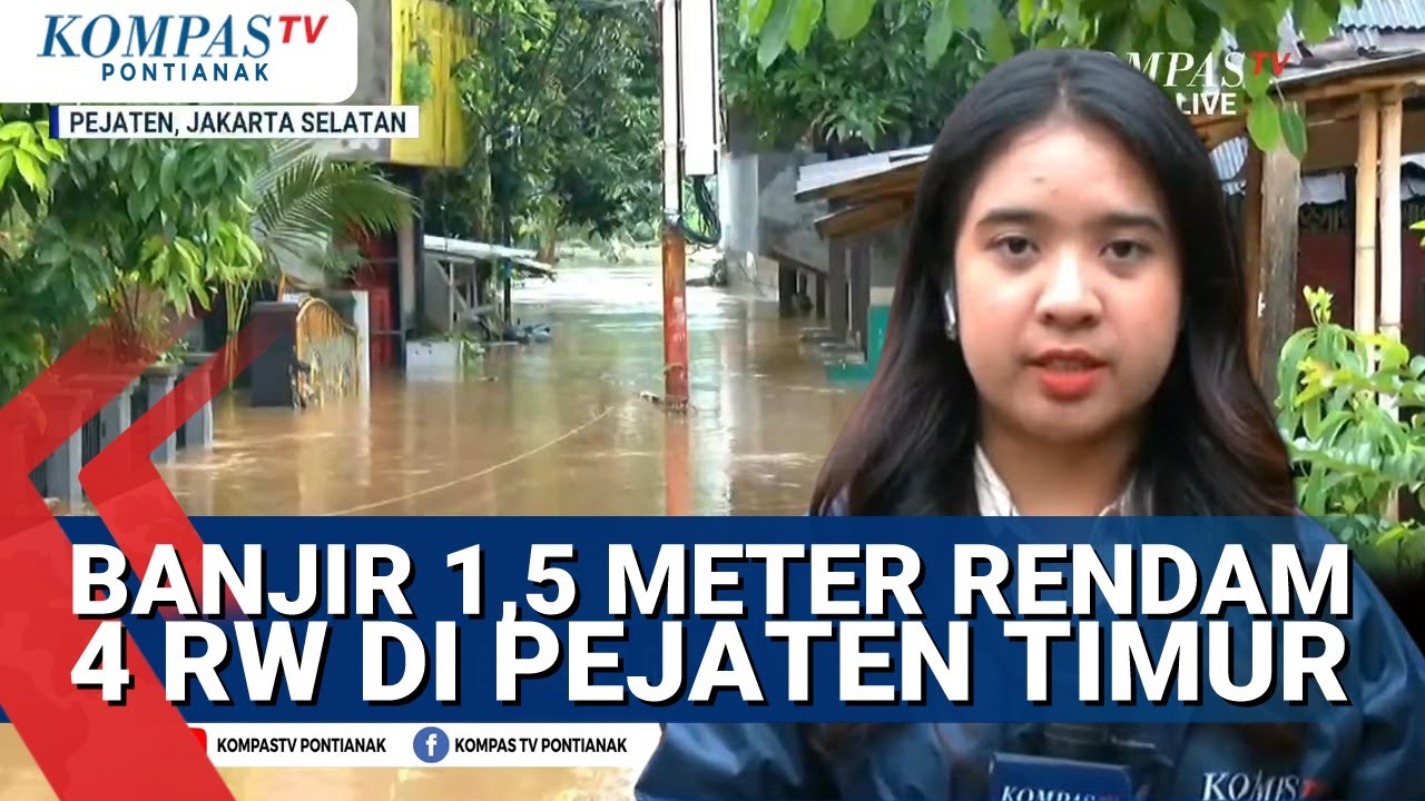 Bendung Katu Lampa Keluarkan Peringantan Siaga Banjir Berada di Level Siaga 3