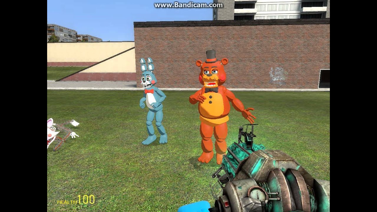gmod RUNNING FNAF 2 TOY ANAMATRONICS!!!!!