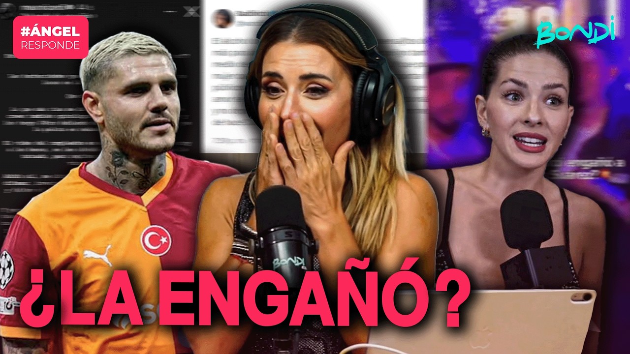 ASEGURAN QUE MAURO ICARDI ESTUVO A LOS BESOS CON UNA MUJER | ÁNGEL RESPONDE 12/02 #bondi #lam