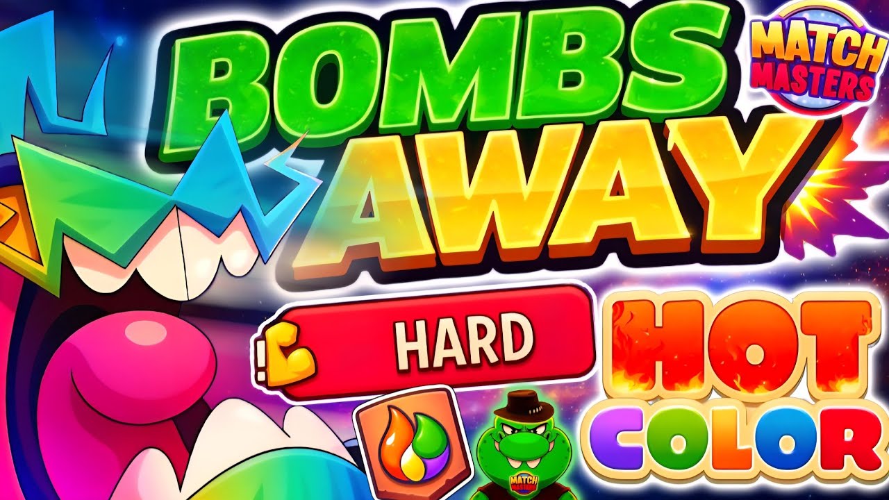 HARD HOT COLOR BOMBS AWAY w/ SWEEPER SE | Match Masters