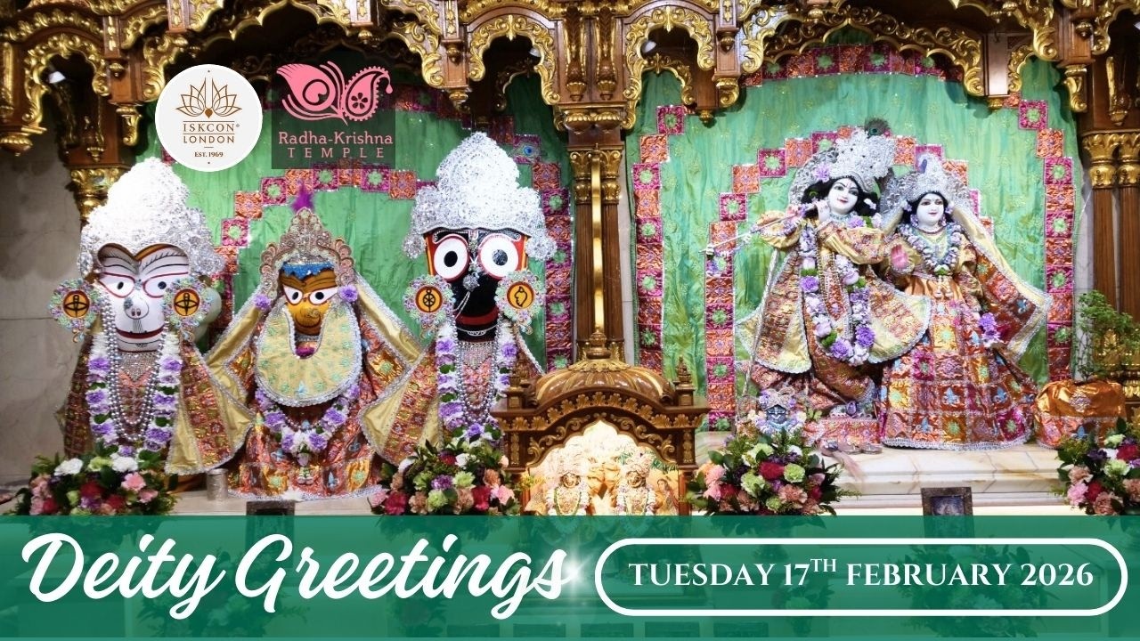 Deity Greetings | Guru Puja | SB 2.6.39 Class by HG Shyamantaka Das - 17.02.2026