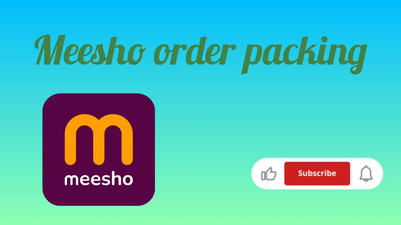 अलहम्दूलिलाह आज फिर मिला मुझे ओरडर || meesho order packing 🌹😄🌹