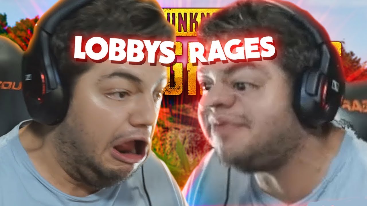 UM VIDEO S&Oacute; COM LOBBYS e RAGES | PUBG