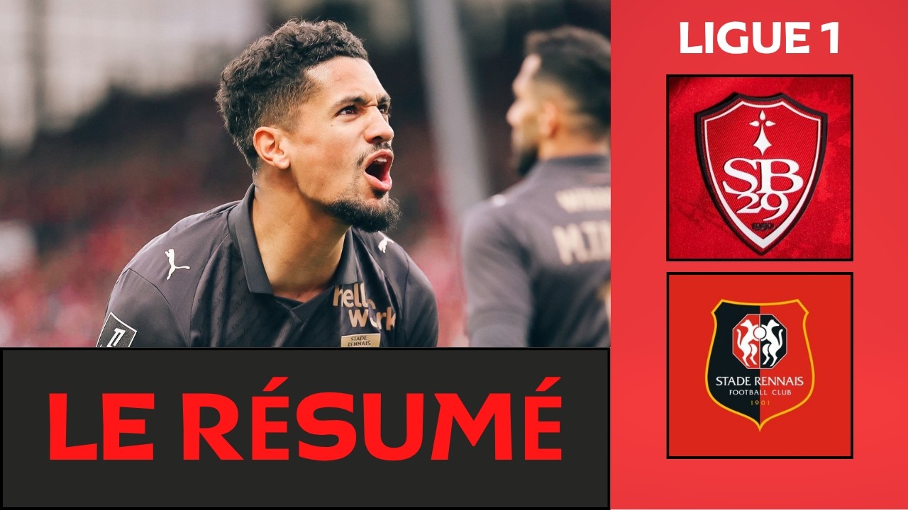 Brest - Rennes | 3-4 | R&eacute;sum&eacute; | Ligue 1 2025-26 | brest rennes
