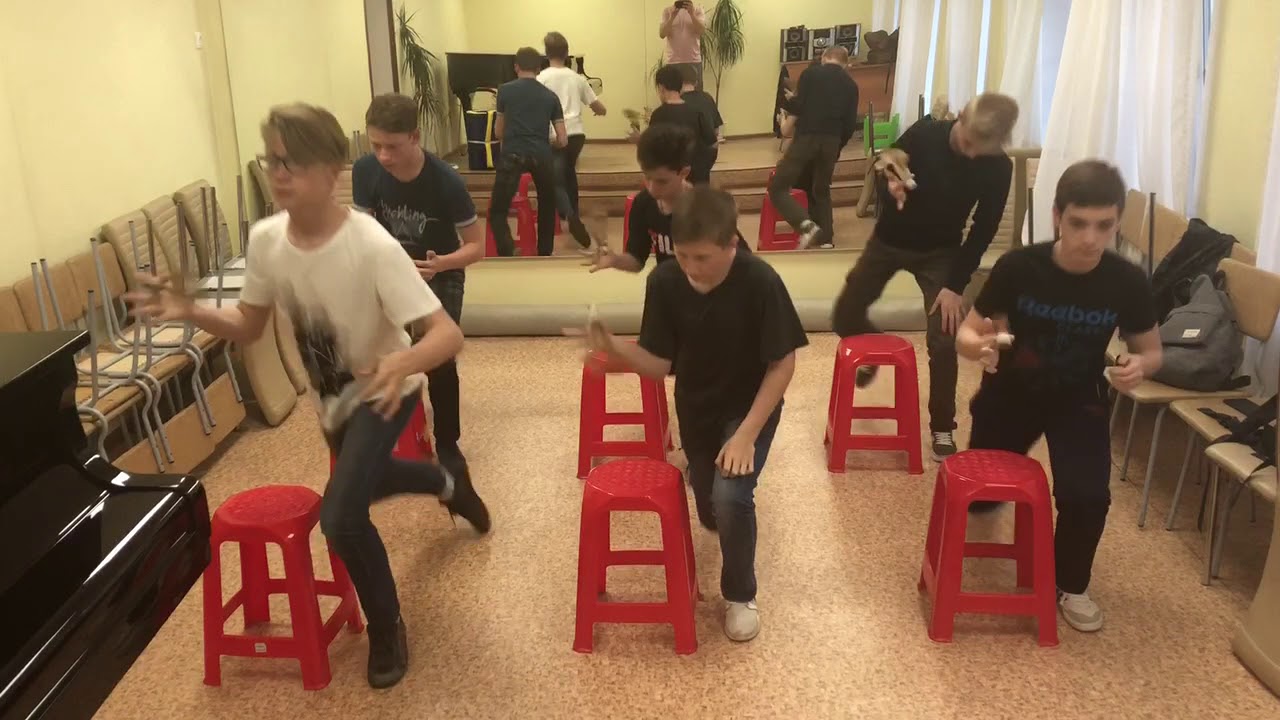 Парни Саб Ложки jr. - дождик (Folkbeat) ложкари