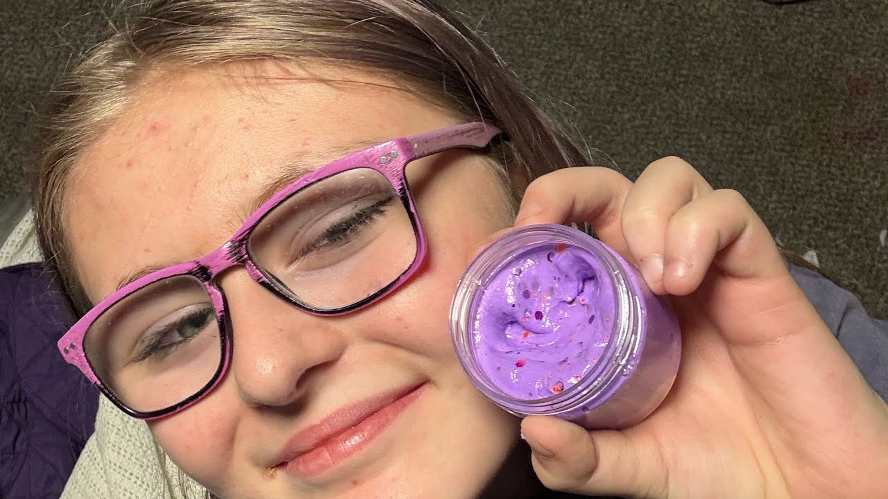 Decorating slime with me