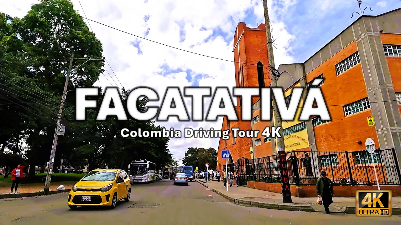 FACATATIVA CUNDINAMARCA 4K co El Cercado de los Zipas | Driving Tour Colombia