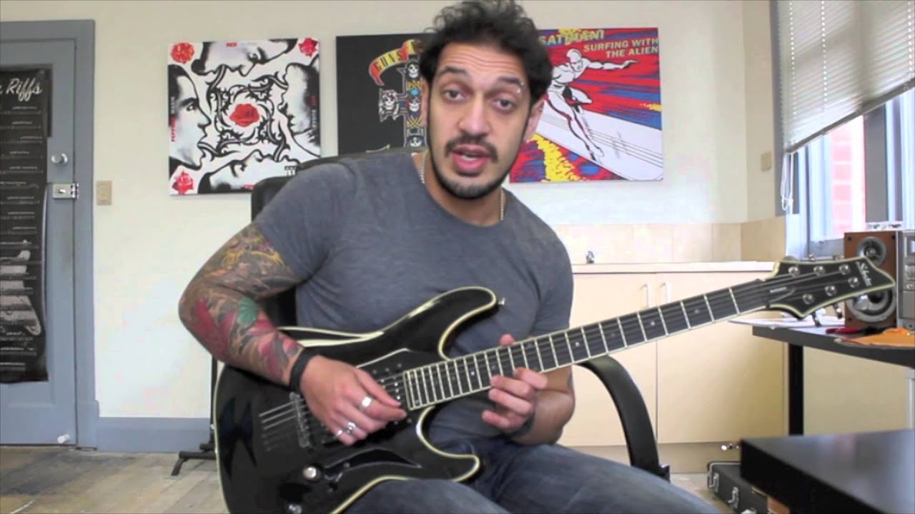 How to play 'Winter Madness' by Wintersun Guitar Solo Lesson pt3