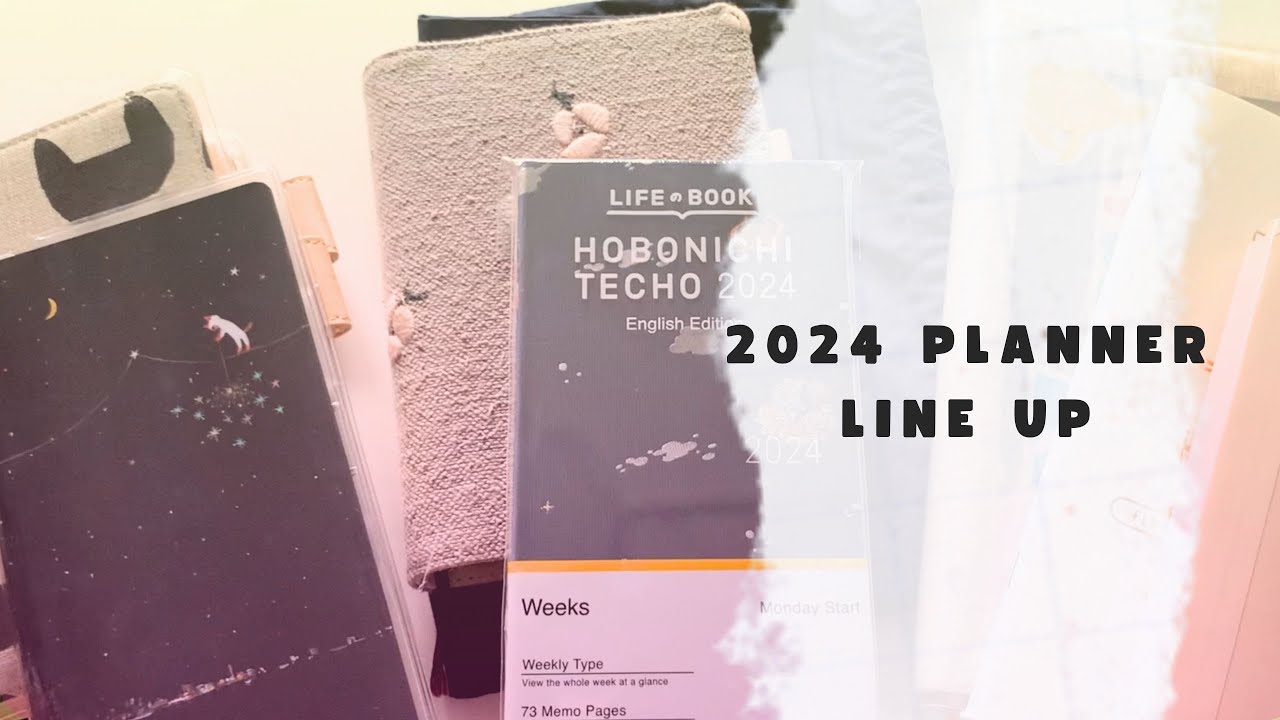 What's In My 2024 Planner Lineup
