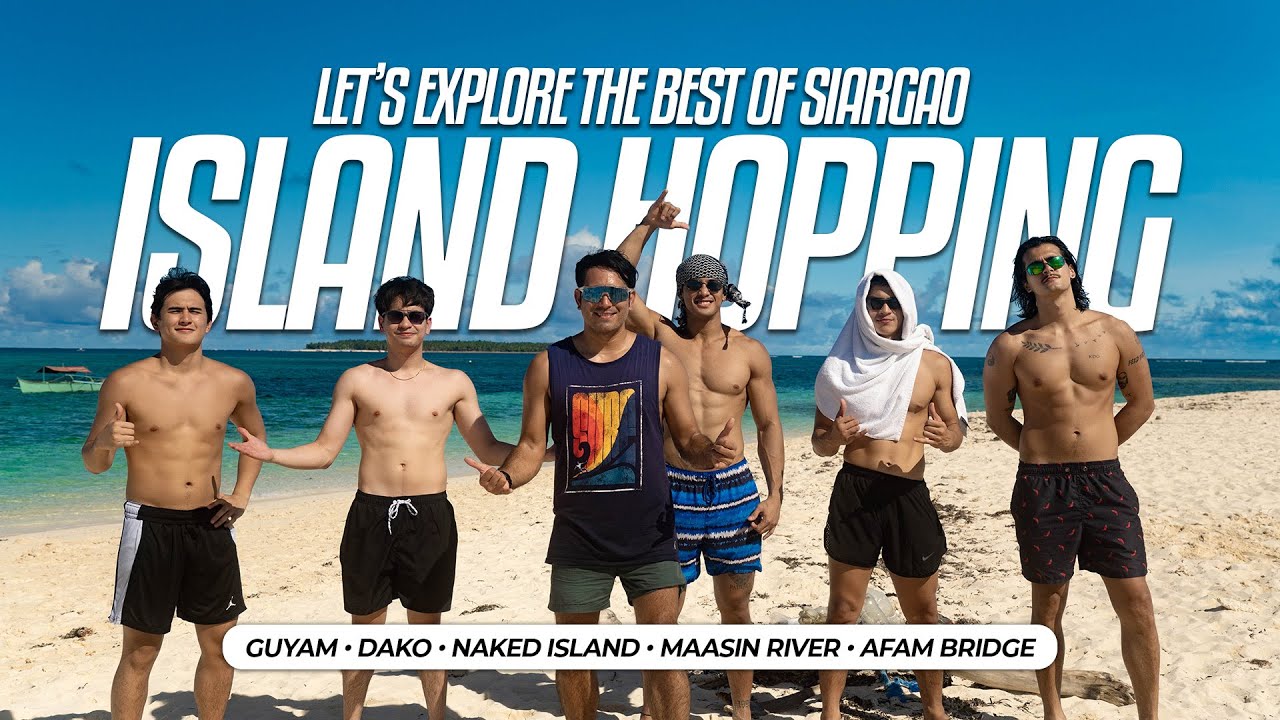 GRABE KA SIARGAO! | Exploring The Best of Siargao | Gerald Anderson The Th3rd Floor Celebrity Team