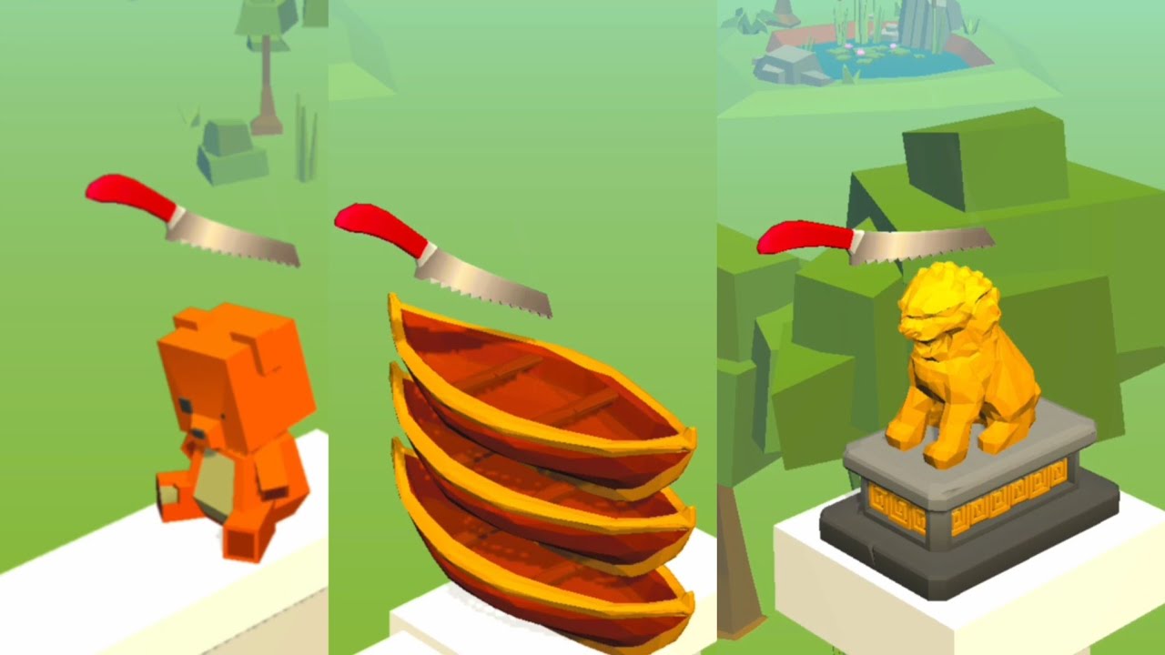 Most RELAXING Game Ever? | Slice Master Mix ASMR Gameplay #asmr #gameplay #viral #video 