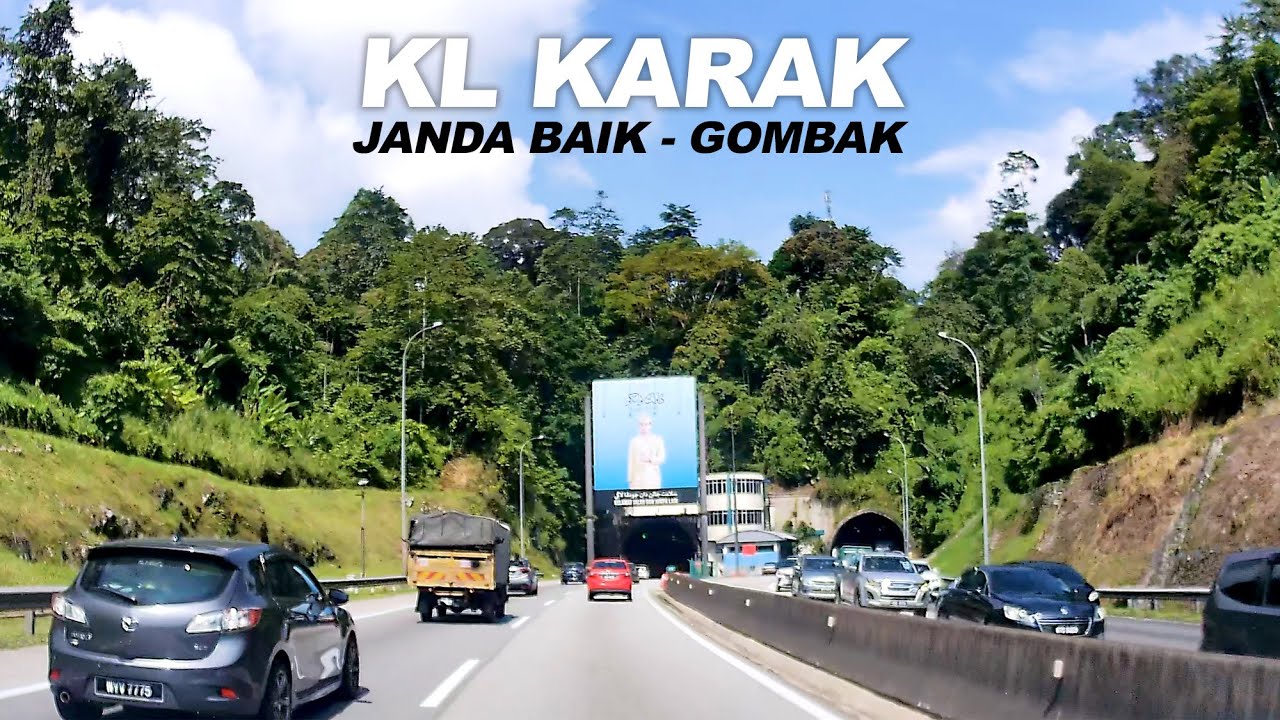 KL - Karak Highway: Bukit Tinggi, Janda Baik - R&R Genting Sempah - Terowong Genting Sempah - Gombak