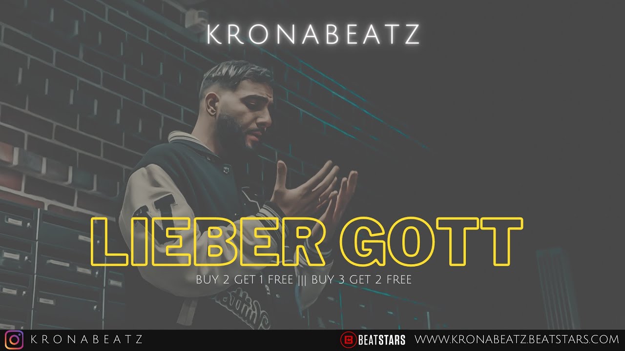 SAMRA Type Beat Deep - LIEBER GOTT - Deep Rap Beat (prod. KronaBeatz)