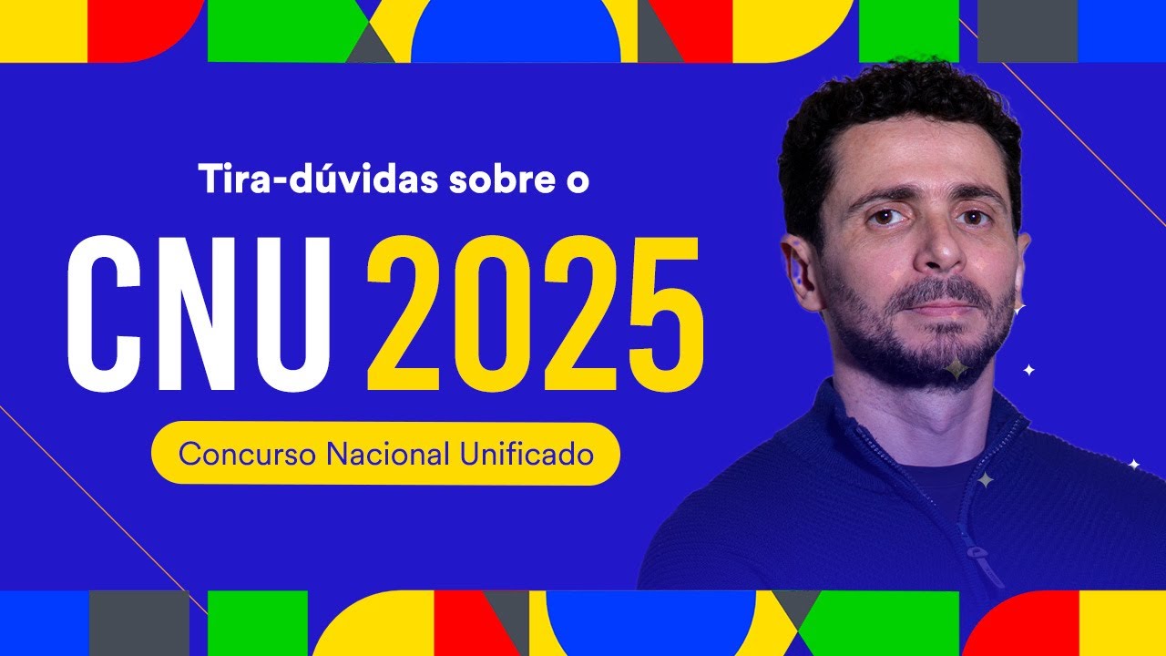 Tira-dúvidas sobre o CNU 2025 - Prof. Bruno Bezerra