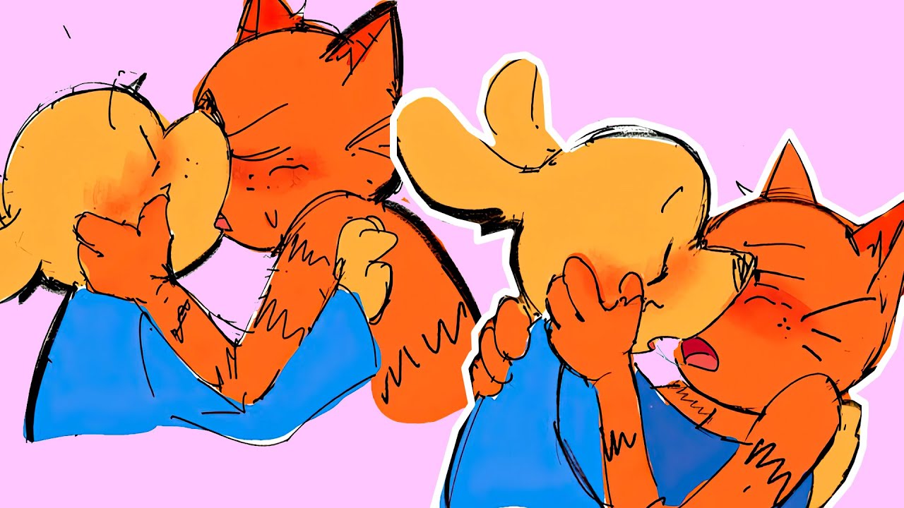 I Will Teach You How To Kiss! 😉┃Dogman x Petey ┃Dogman Comic Dub